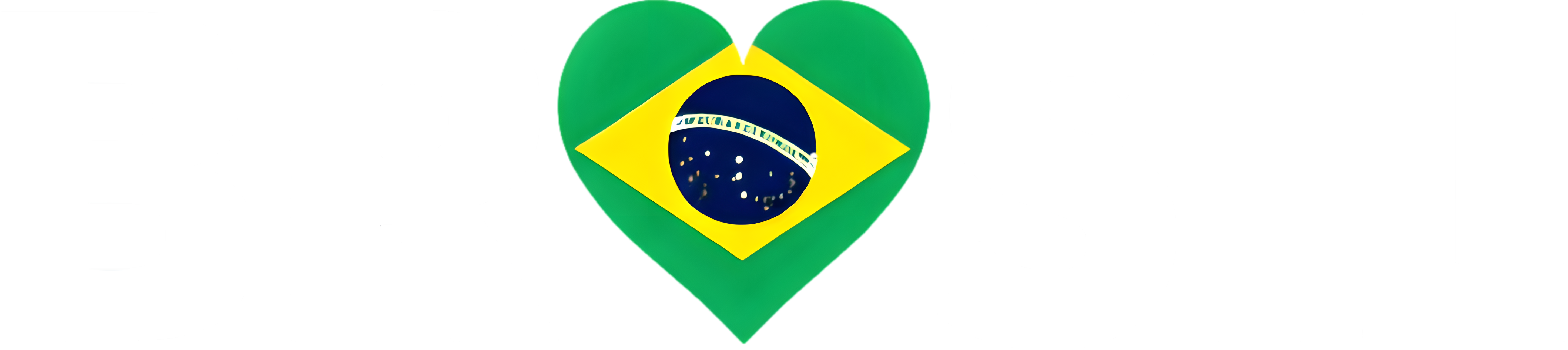 Minimalist Brazil Crewneck, Heart Brazilian Flag Sweatshirt, Travel Gift